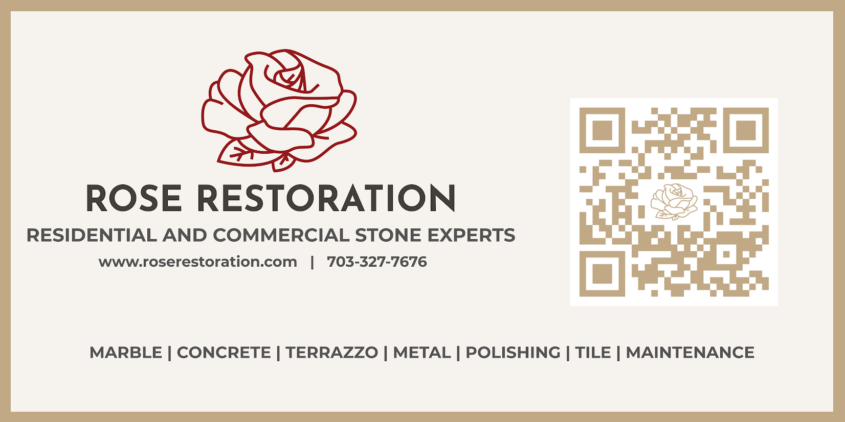 Rose Restoration Banner