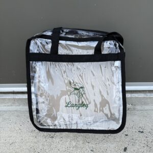 New Clear Plastic Bag - FCPS football game compliant